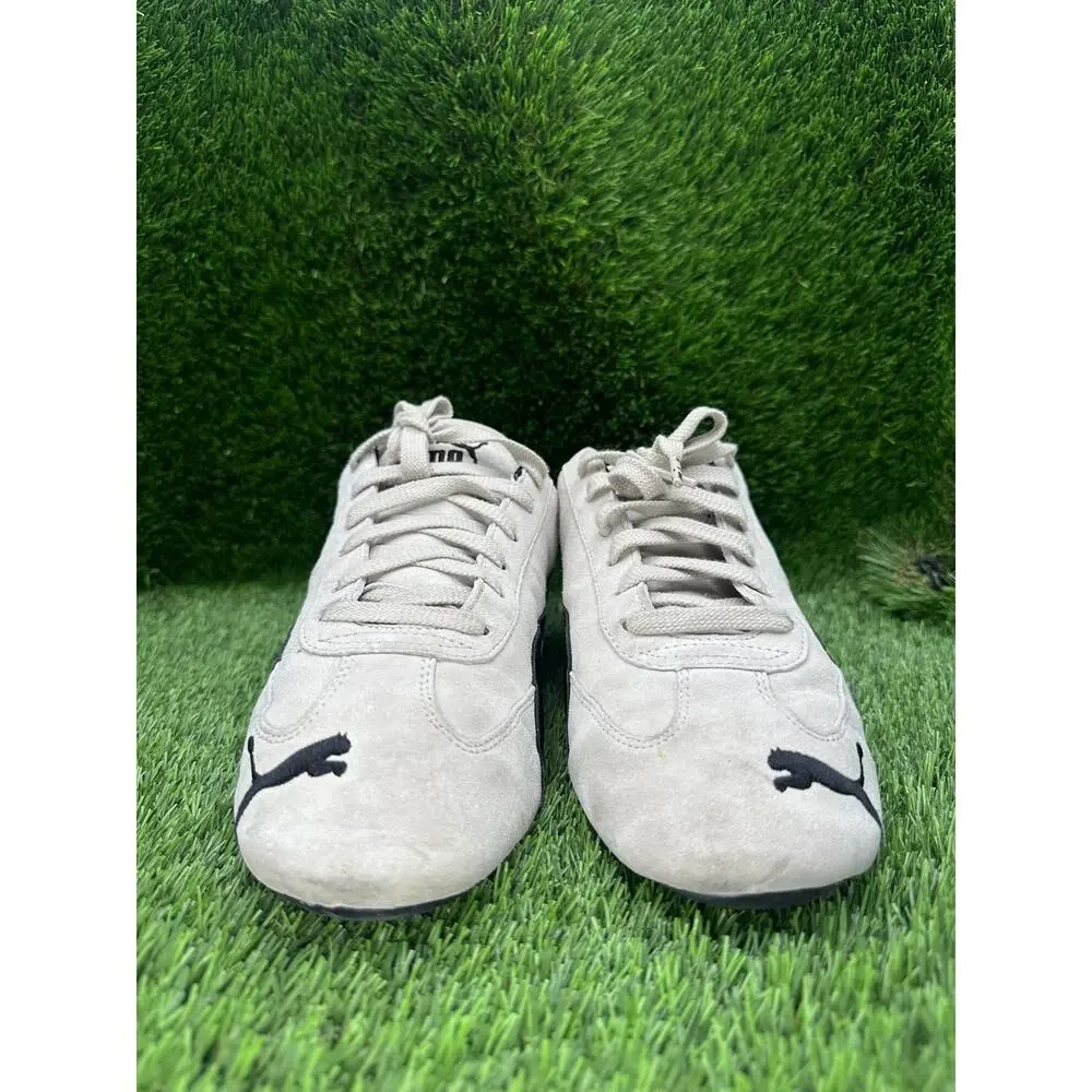 Puma Speedcat 403175-01 Athletic Sneaker Men's 10.5 White Leather Running Gym